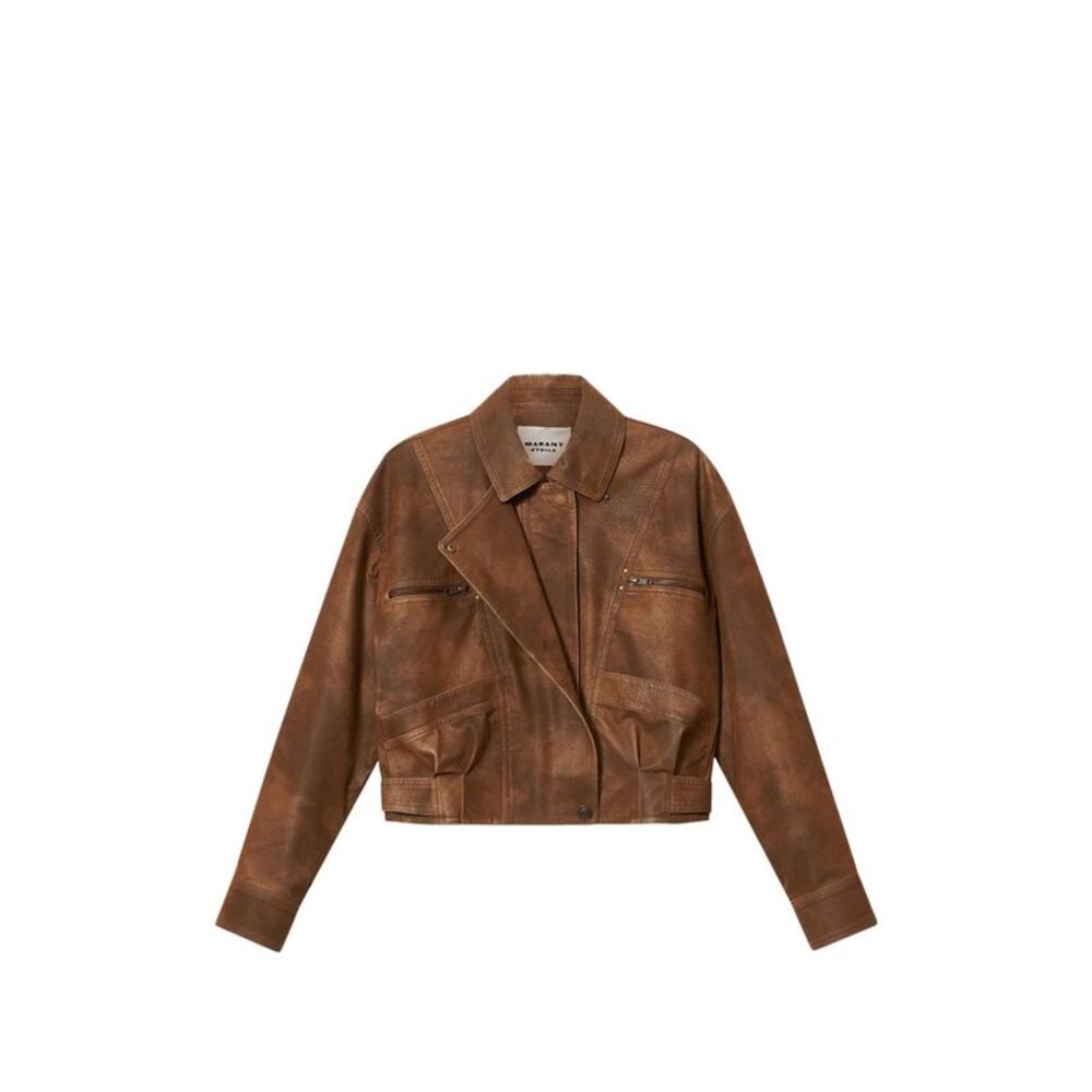 Marant Etoile Women Belma Faux Leather Jacket